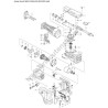 Makita Reciprocatng JR180D Parts Diagram