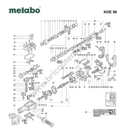 Ricambi Metabo per Martello Combinato KHE 96