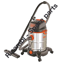 Black&Decker Aspirapolvere BXVC30XDE Ricambi