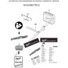 Milwaukee M12ONEFTR12-0C Torque Wrench Parts Diagram