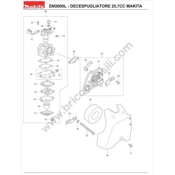 Ricambi Makita per Decespugliatore EM2600L