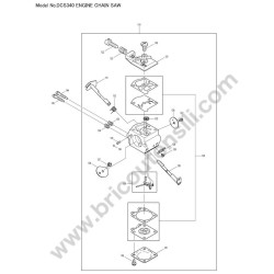 Makita DCS340 Parts Diagram - 4