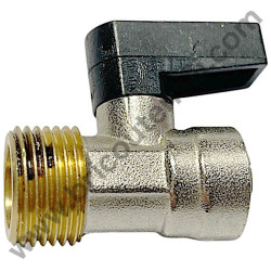 ABAC Montecarlo 50 Lt Ball Valve 3/8 M Mini - 1