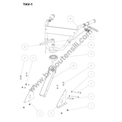 Meccanica Benassi RL 41 Spare Parts - TAV.1