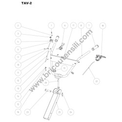 Meccanica Benassi RL 41 Spare Parts - TAV.2