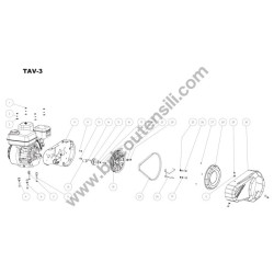 Meccanica Benassi RL 41 Spare Parts - TAV.3