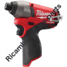 Milwaukee Avvitatore M12CID Ricambi