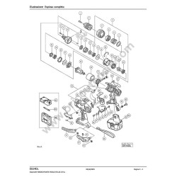 Hitachi Cordless Drill DS14DL Parts Diagram