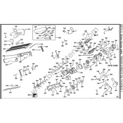Dewalt D27113 Type 1 Mitre Saw Parts Diagram - Motor
