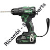 Hitachi HIKOKI Avvitatore DV18DE Ricambi
