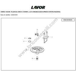Lavor Esploso Idropulitrice NPX 1813XP - 8.620.0617 - 2