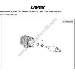 Lavor Esploso Idropulitrice NPX 1813XP - 8.620.0617 - 10