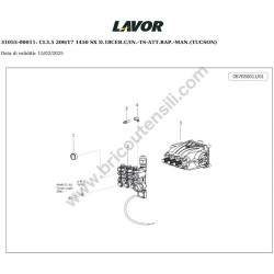 Pistola S’09C 6.001.0073 con Attacco Rapido per idropulitrici Lavor