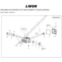 Lavor Pressure Cleaner TUCSON 2017GL Parts Diagram - 6