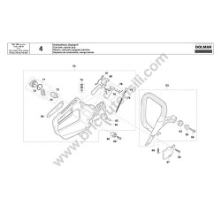 Dolmar Chainsaw PS-52 Parts Diagram - 4