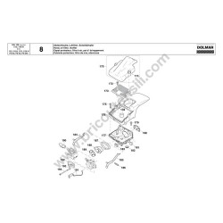Dolmar Chainsaw PS-52 Parts Diagram - 8
