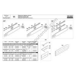 Dolmar Chainsaw PS-52 Parts Diagram - 11
