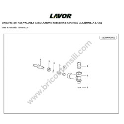 FASA Idropulitrice KAIMAN 86190608 Esploso Ricambi - 8