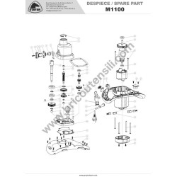 Stayer Spare Parts for Mixer M1100