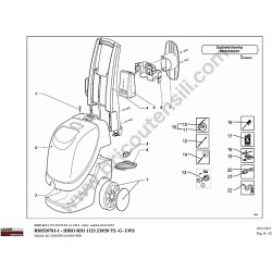 Lavor Pressure Cleaner 1123 Parts Diagram - 1
