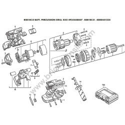 AEG BS18SBL2-202C Trapano Avvitatore IN2 Ricambi
