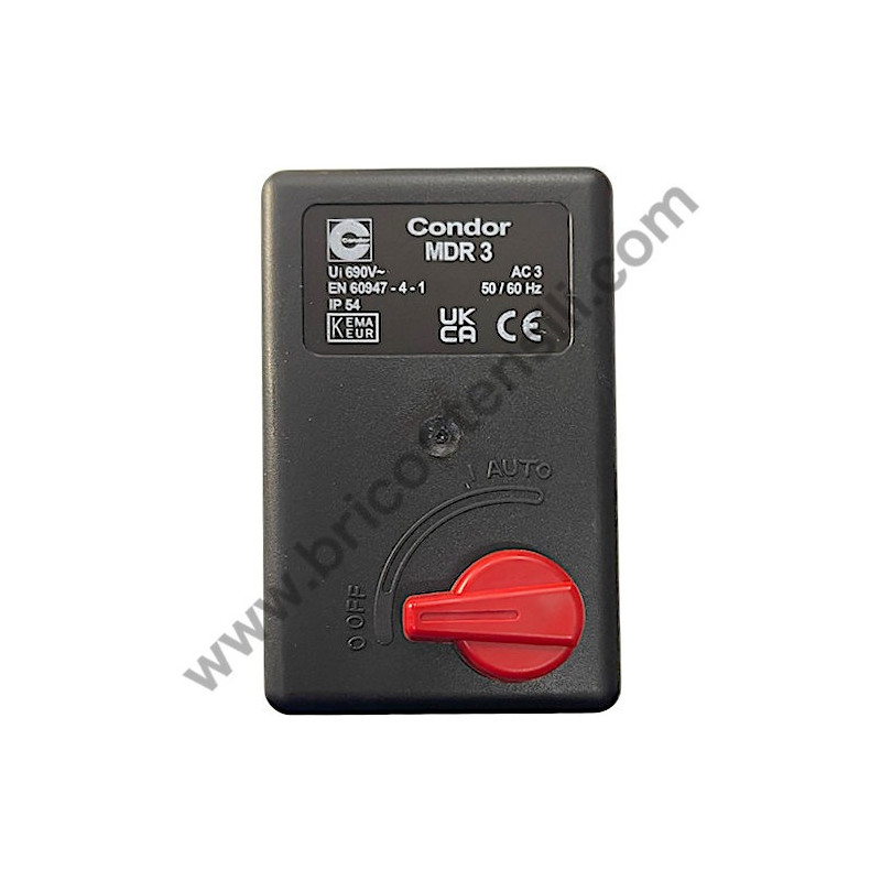 Fiac Pressostato MDR3 CONDOR 4VIE 6,3/10 AMP