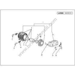 Lavor Pressure Cleaner TEKNA4 1515 Parts Diagram