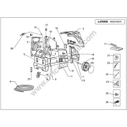 Lavor Pressure Cleaner TEKNA4 1515 Parts Diagram - 3