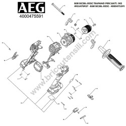 AEG BS18SBL2-202C Trapano Avvitatore IN2 Ricambi