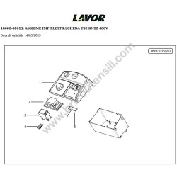 Lavor LKX1515LP T 400-415/50-GR-LWS1808 Parts Diagram - 3