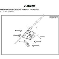 Lavor LKX1515LP T 400-415/50-GR-LWS1808 Parts Diagram - 8