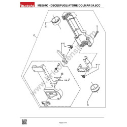 Ricambi Dolmar per Motosega TCS-2801S