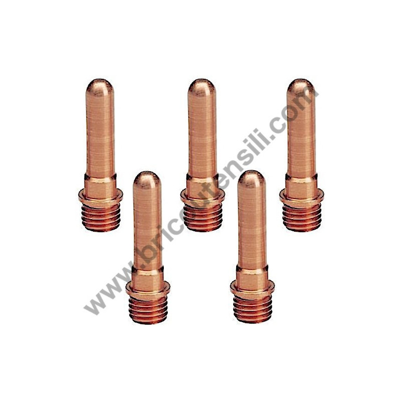 Set 5 Long Electrodes for Plasma Torch Telwin SUPERPLASMA