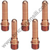Set 5 Long Electrodes for Plasma Torch Telwin SUPERPLASMA