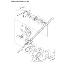 Dolmar Chainsaw PS460 Parts Diagram - 4
