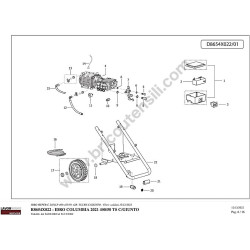 Lavor Pressure Cleaner HYPER C2021LP Parts Diagram - 1