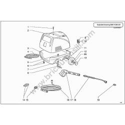 Lavor Pressure Cleaner LKX 30 TS Parts Diagram