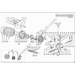 Lavor Pressure Cleaner LKX 30 TS Parts Diagram - 1