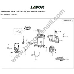 Lavor Pressure Cleaner RIO-R 1108 Parts Diagram 1
