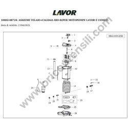 Lavor Pressure Cleaner RIO-R 1108 Parts Diagram 3