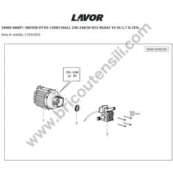 Lavor Pressure Cleaner RIO-R 1108 Parts Diagram 5