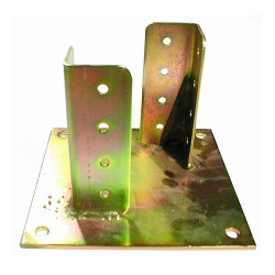 Beams support with fixing plate art.840