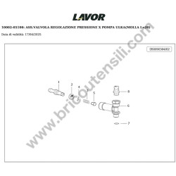 Lavor Pressure Cleaner RIO-R 1108 Parts Diagram 8