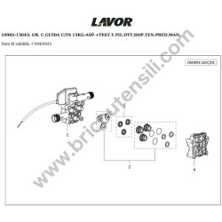 Lavor Pressure Cleaner RIO-R 1108 Parts Diagram 9