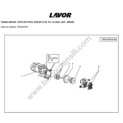 Lavor Pressure Cleaner SPACE 180 Parts Diagram - 2