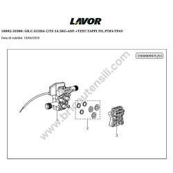 Lavor Idropulitrice SPACE 180 Esploso Ricambi - 3