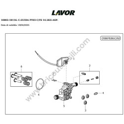 Pistola S’09C 6.001.0073 con Attacco Rapido per idropulitrici Lavor