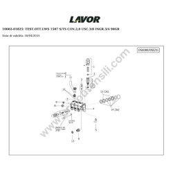 Lavor Idropulitrice THERMIC 9L 200/15 Esploso Ricambi - 4