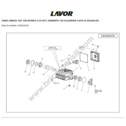 Lavor Petrol Pressure Cleaner THERMIC 9L 200/15 Parts Diagram - 5