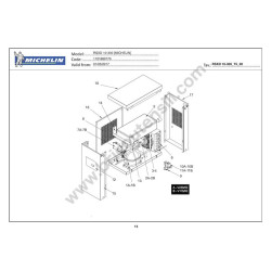 Michelin RSXD 10-300 Spare Parts Diagram - 4